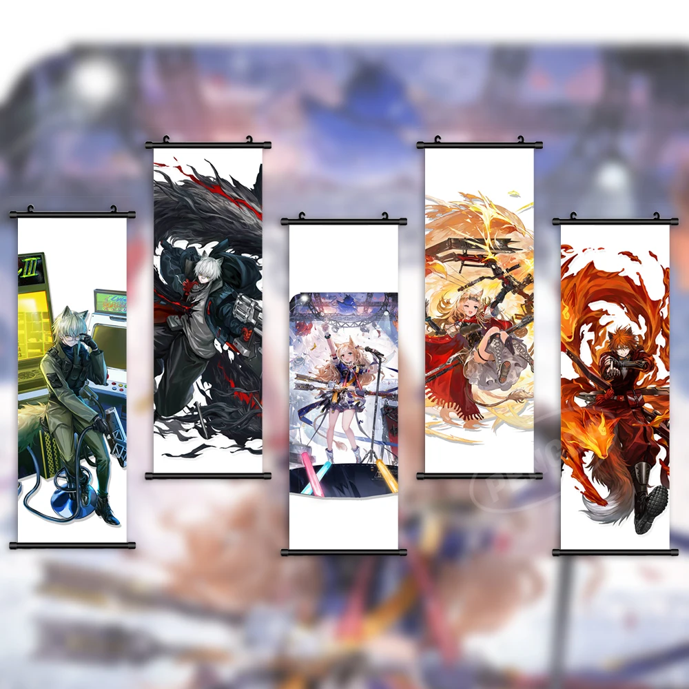 Настенное изображение, арритационные рыцари, холст, картины для игр, художественный постер с принтом «Венчик», подвесные свитки, украшение для дома