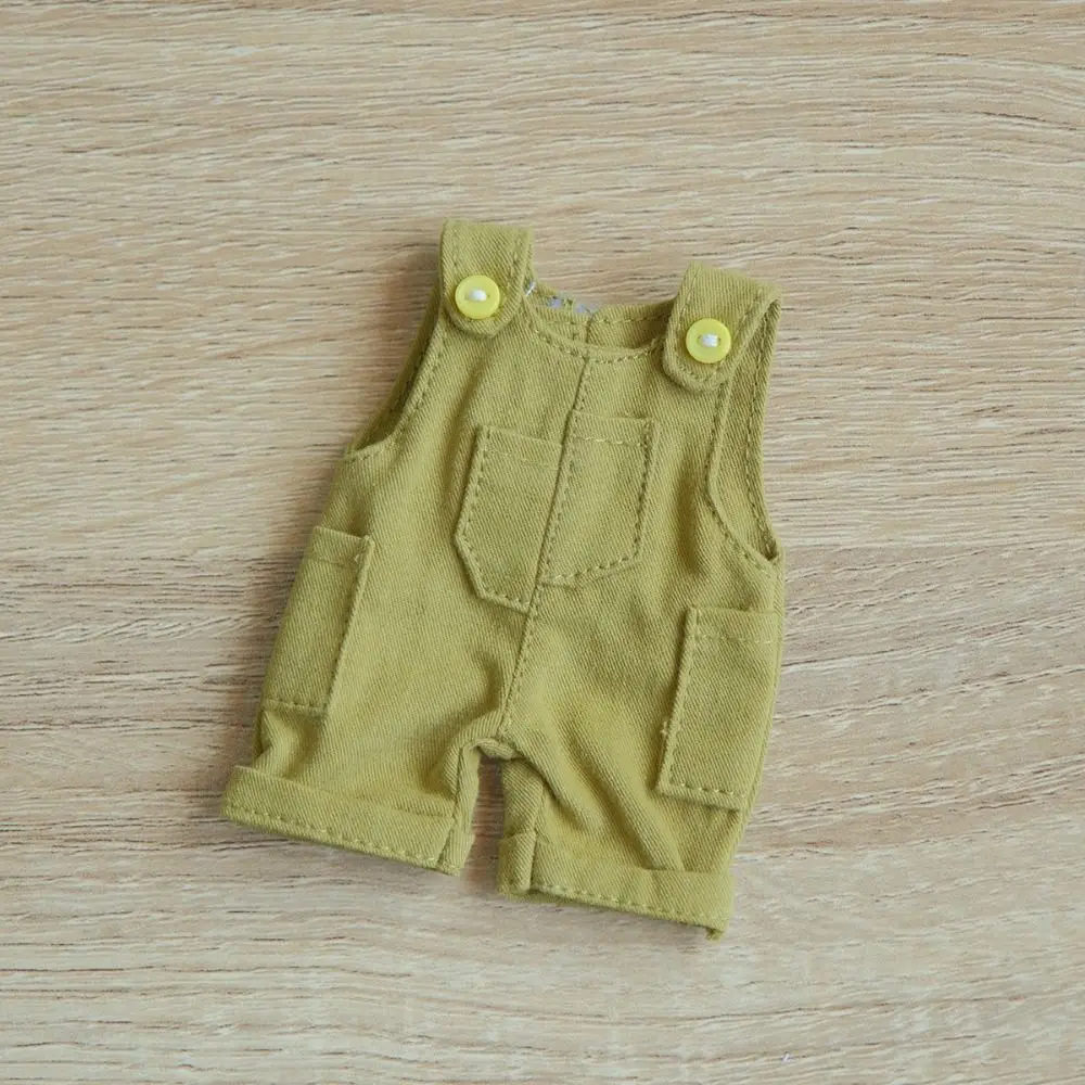 Комбинезон плюшевая кукольная одежда штаны на подтяжках для игр с медведем милая