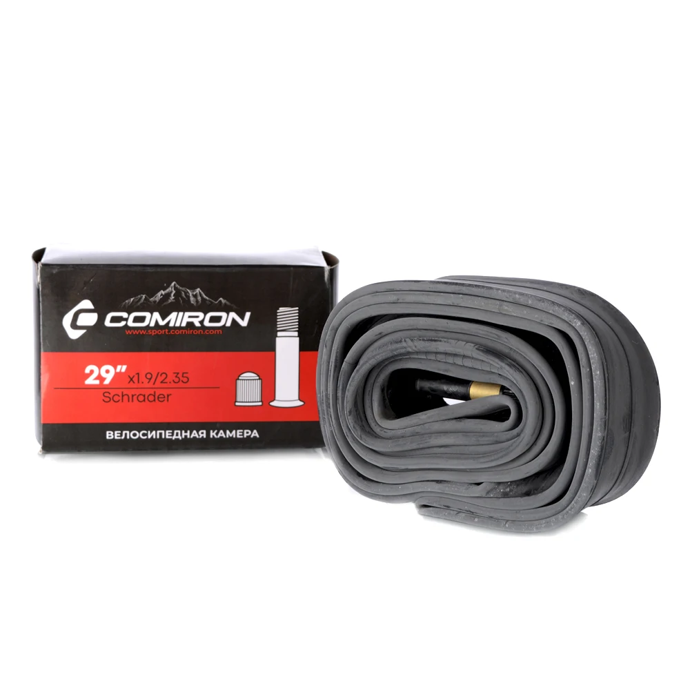 Камера для велосипеда бутиловая COMIRON 29X1.9/2.35 Schrader 45mm |