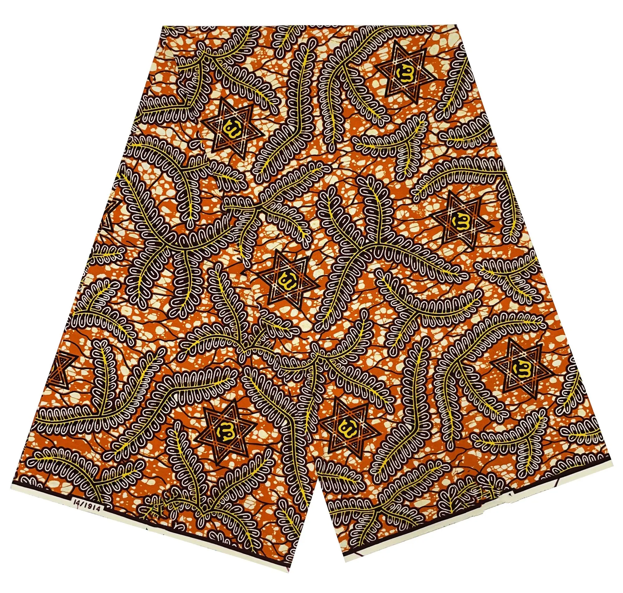 2024 новейшая ткань с принтом настоящий воск 100% хлопок африканская воском из