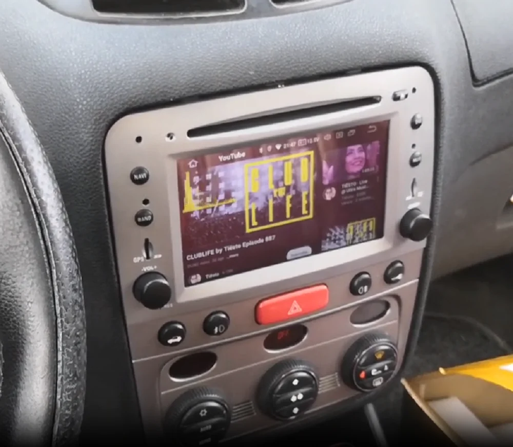 Интеллектуальная система автомобильного радио с экраном Android для Alfa Romeo 147 2005 2006