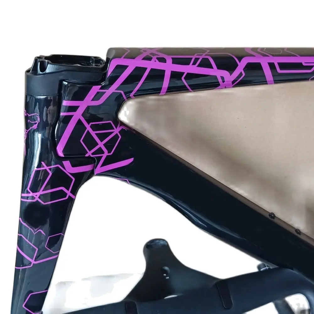 Карбоновая дорожная рама с дисковым тормозом 28 цветов