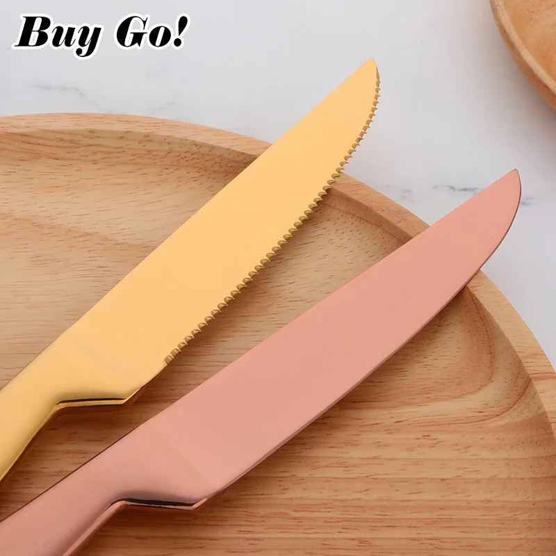 Набор столовых ножей из нержавеющей стали 6/8 шт. острый нож для стейка ножи