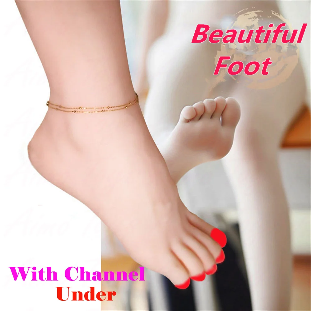 Силиконовый 1:1 Настоящая модель ног с вагиной, Unde Feet, Мужской мастурбатор, секс-игрушка для взрослых, вагинальная игрушка для мужчин, карманная Пусси, эротические игрушки