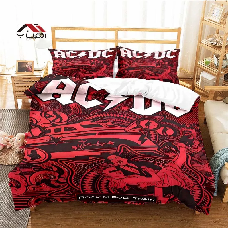 

Комплект постельного белья с изображением рок-группы, 10 размеров