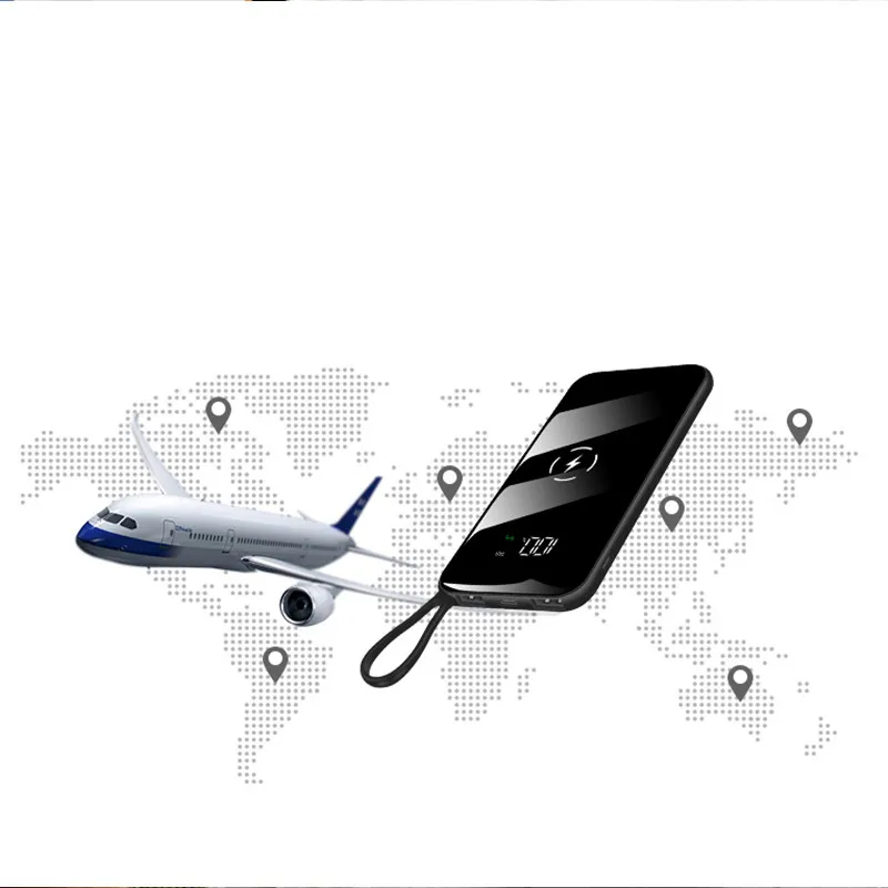 large 50000mah powerbank phone charger digital display outdoor emergency portable fast charging external battery for xiaomi free global shipping