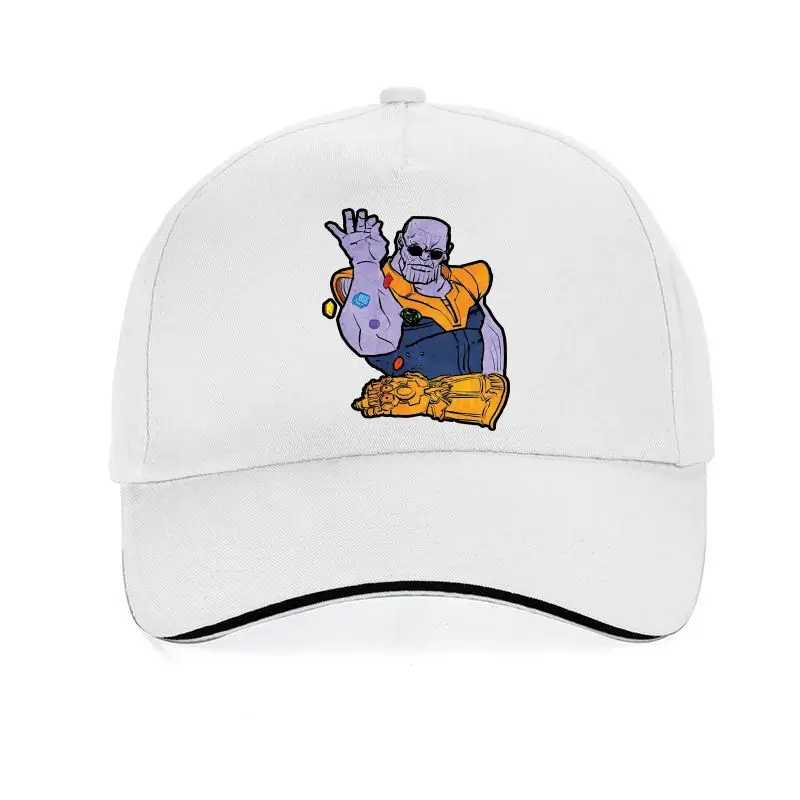 

Gorra de béisbol de Thanos Stone Bae Art para hombre, gorro de béisbol con cuello redondo, algodón, Tops informales, moda