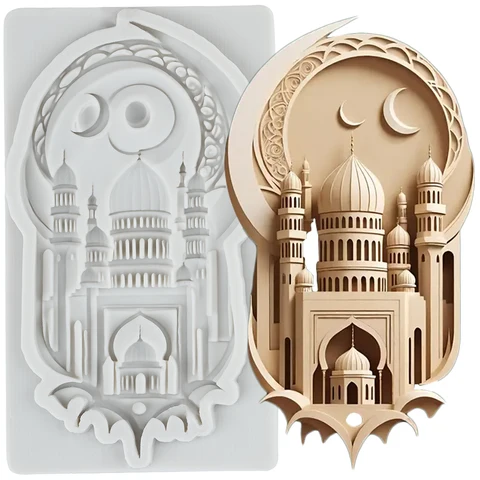 Форма для торта Му Jiang Луна из силикона