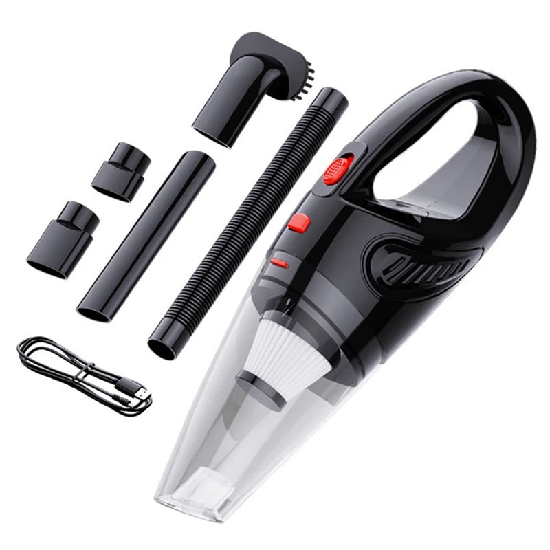 

Powerful Cyclone Suction Rechargeable Vacuum Cleaner Vacuum Cleaner Quick Charge For Car Home Pet Hair