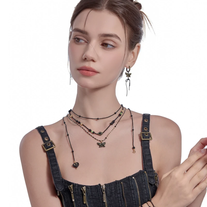 MASW оригинальный дизайн современные ювелирные изделия подвеска в виде бабочки