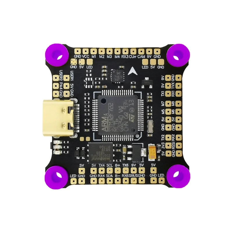 

HAKRC 30.5X30.5Mm Φ4mm Flight Controller For 3-6S Betaflight 4.1.0 Matek722se FPV Racing RC Drone RC Parts