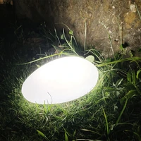 led stone lamp outdoor waterproof color changing remote control garden lamp lawn decoration table lamp