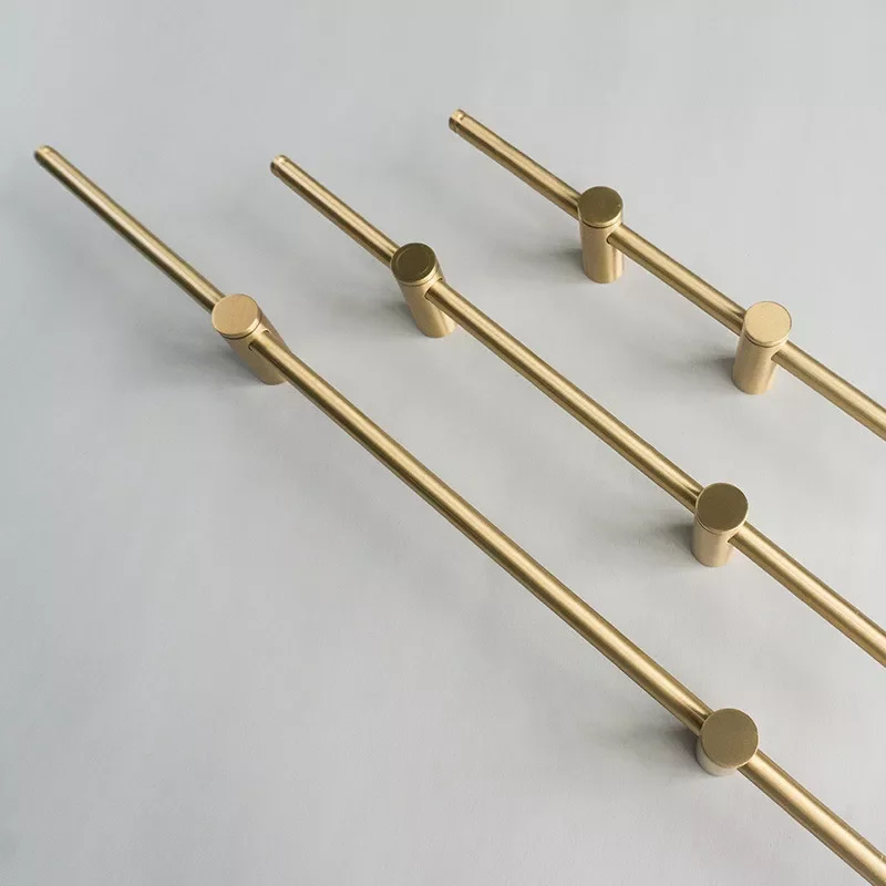 

Латунные ручки для мебели, кухонный шкаф, шкаф, ручки для гардероба, цвет золото