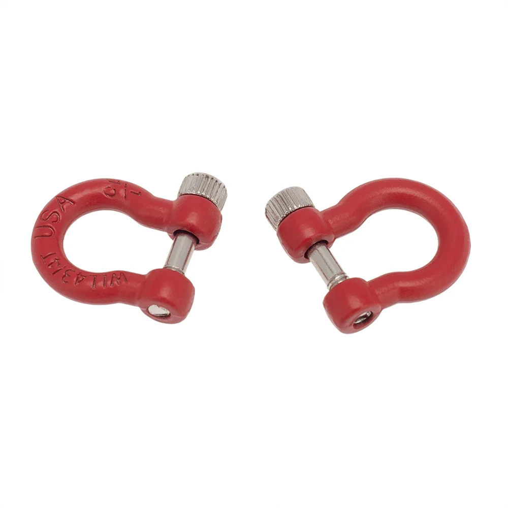 4 шт. металлический бампер D-образное кольцо буксировочный крючок для