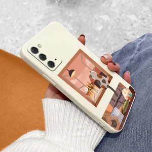 NOHON Soft Case For OPPO RENO 2 2F 3 4 Pro 5 PLUS 6 6Z ACE Z FIND X2 X3 Warm picture Anti-Drop Quality Back Cover
