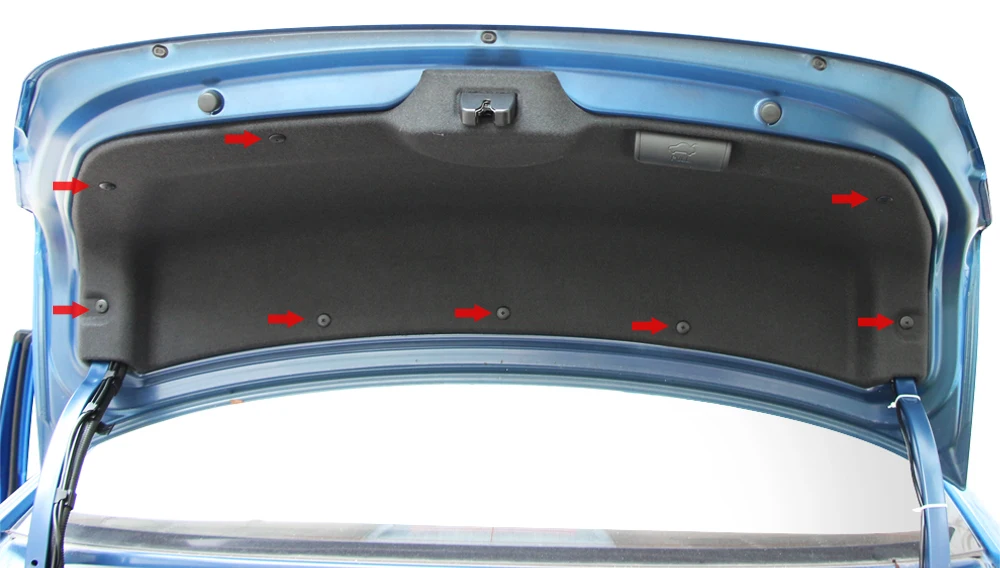 6 размеров 60 шт. автомобильные крепежные зажимы для peugeot 206 volvo xc60 alfa romeo 159 skoda fabia 2