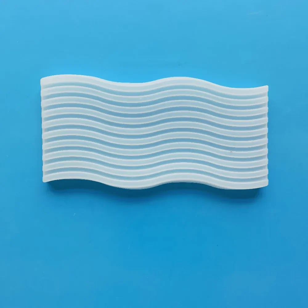 

Wave Shape Coaster Base Silicone Mold Epoxy Resin Molds DIY Resin Craft Home Plaster Mould Decoration Handmade Tray Silicon Mold