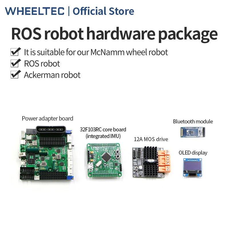 

Плата адаптера STM32F103RC, МОП-привод, Bluetooth-модуль, OLED-дисплей