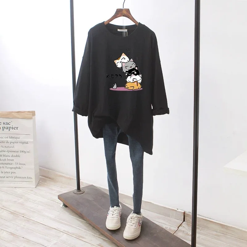 

Spring 2022 New Maternity T-shirt loose maternity wear