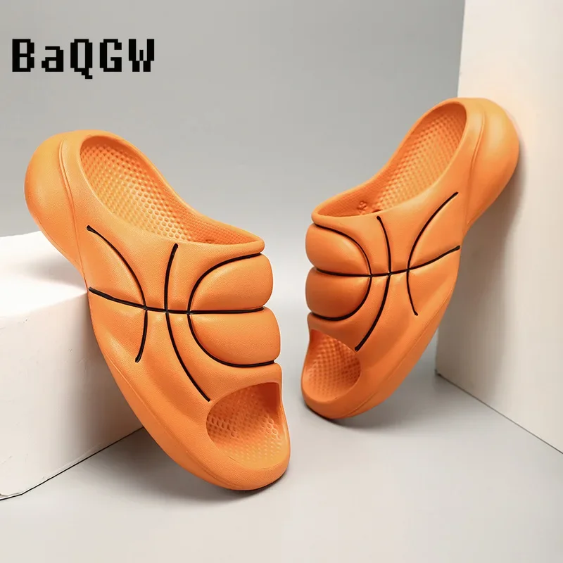 Сандалии мужские для улицы и пляжа дизайнерские шлепанцы мягкая подошва пляжная