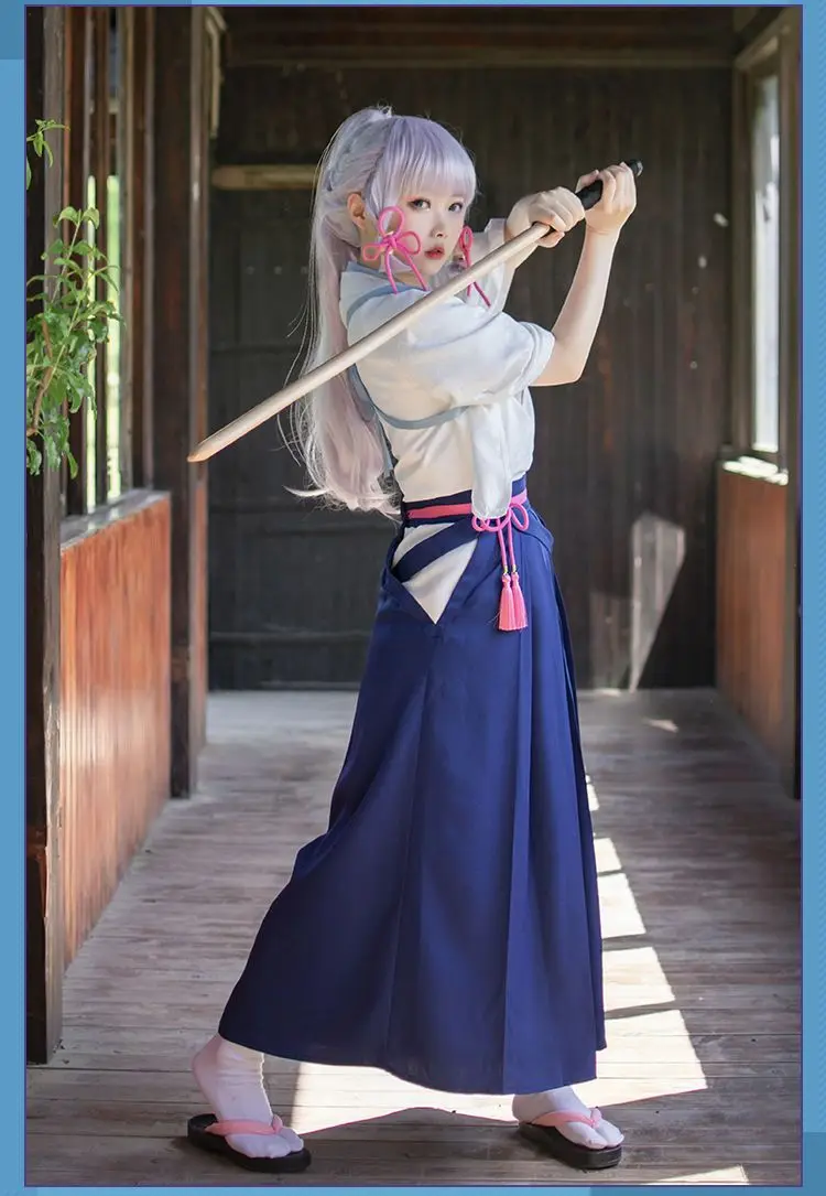 Kimono de juego de cosplay japonés para hombres y mujeres, Uniforme Kendo,...