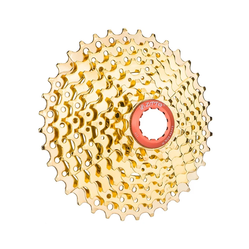 

ZTTO MTB Cassette 8 Speed 11-36T MTB Freewheel Bicycle Golden Flywheel For Cycling Parts