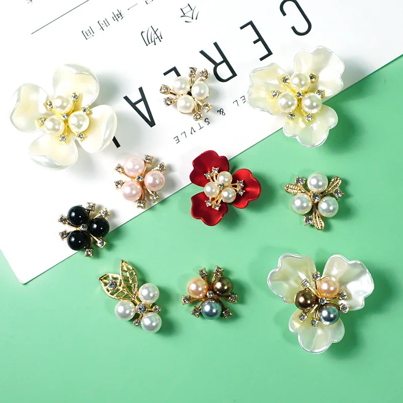 Лучший новый китайский стиль сплав Гухао имитация жемчуга стразы сливовое