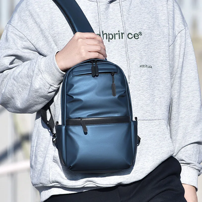 Men chest bag new fashion one shoulder Leisure Trend Outdoor Sports Multi Functional Crossbody Bag 2023 Casual European bag