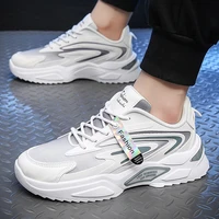 mens shoes dad shoes mens 2022 new sports shoes shock absorbing running shoes mens trend all match student casual shoes