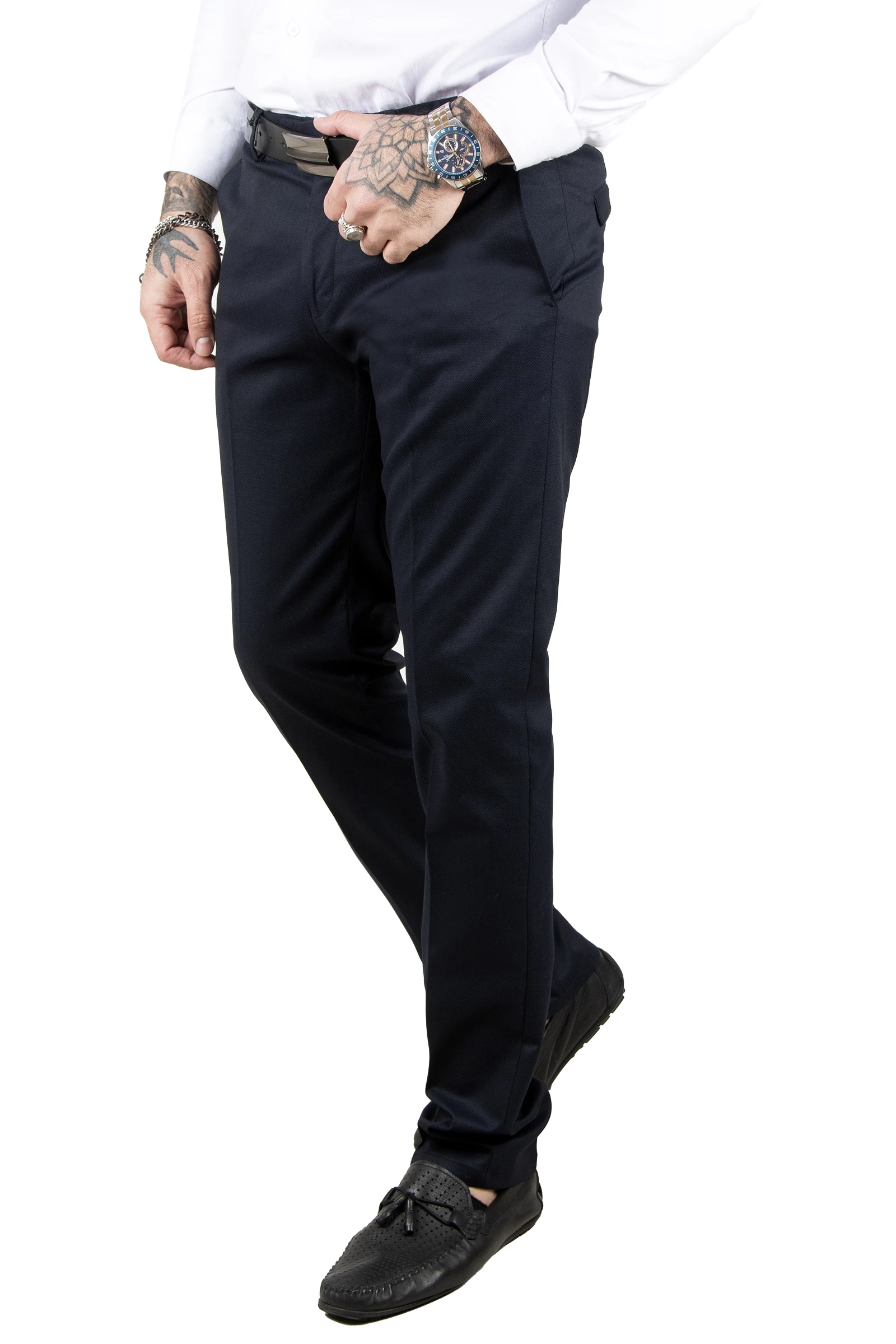 

DeepSEA Patterned Pettitoes Straight Slim Fit Back Pocket With Lid Male Cloth Trousers 2304496