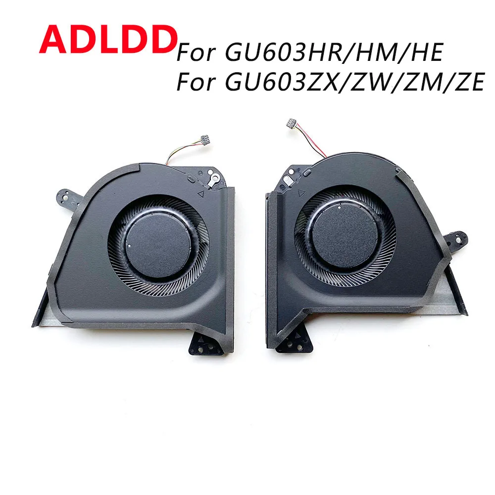 

New Laptop CPU GPU Cooling Fan Cooler for ASUS ROG Zephyrus M16 GU603HR/HM/HE GU603ZX/ZW/ZM/ZE DC 12V 1A 4PIN