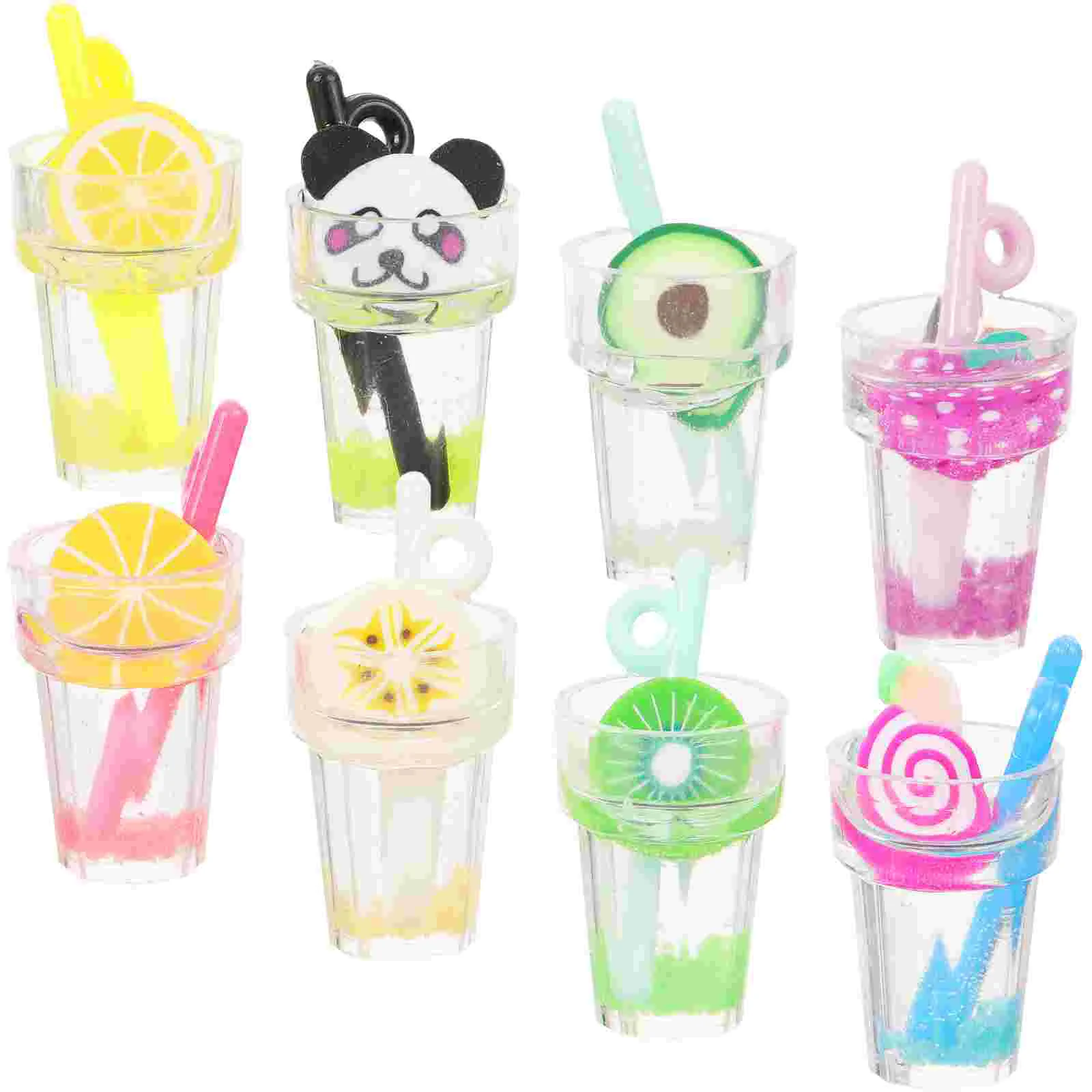 

Juice Cup Decor Jewelry Decorative Charms Bracelet Making Supplies Necklace Cute
