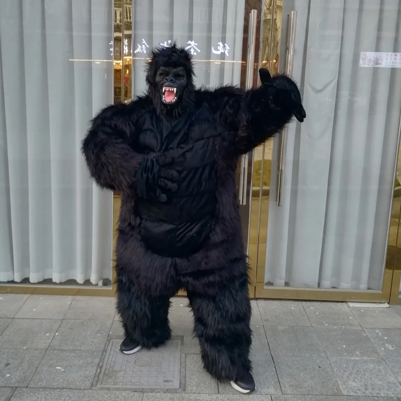 Новинка 2024 талисман для взрослых в виде гориллы костюмы косплея костюм-талисман