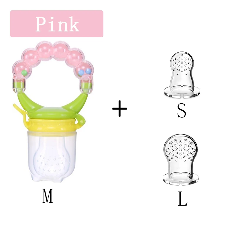 

Baby Pacifiers Feeder Baby Nipple Fresh Food Nibbler Kids Fruit Feeding Nipple Safe Supplies Infant Nipple Teat Pacifier Bottles