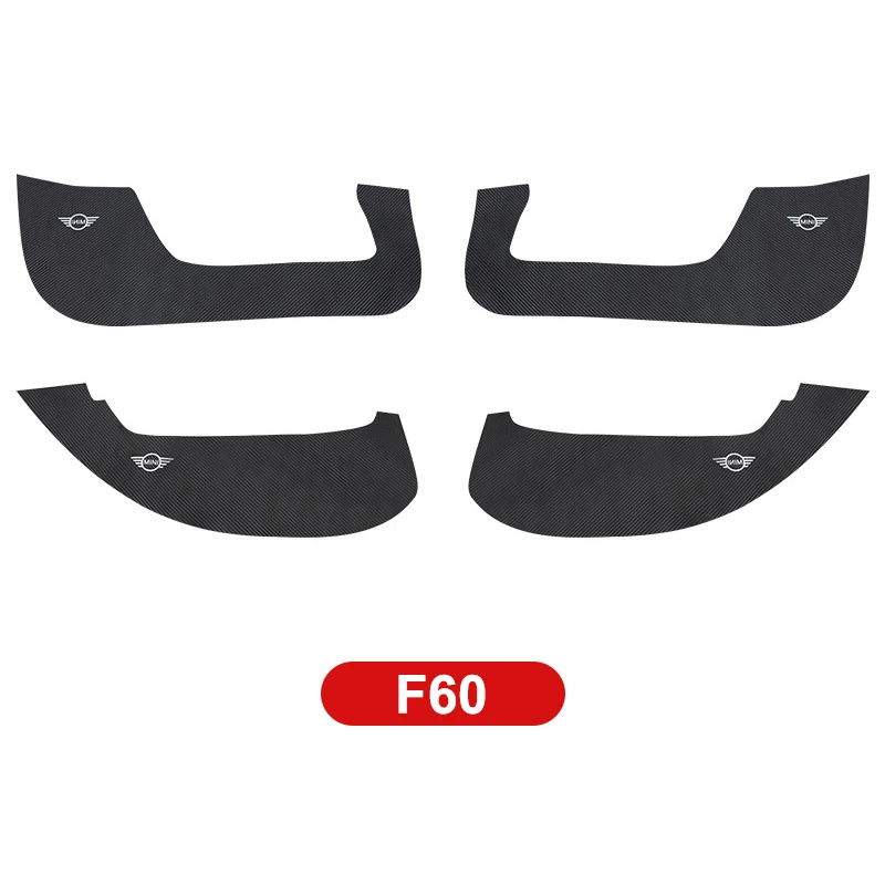 

Для MINI ONE Cooper S JCW F54 F55 F56 F60 R56 R60 Защитный коврик для дверей автомобиля Кожаная декоративная наклейка Модификация аксессуаров