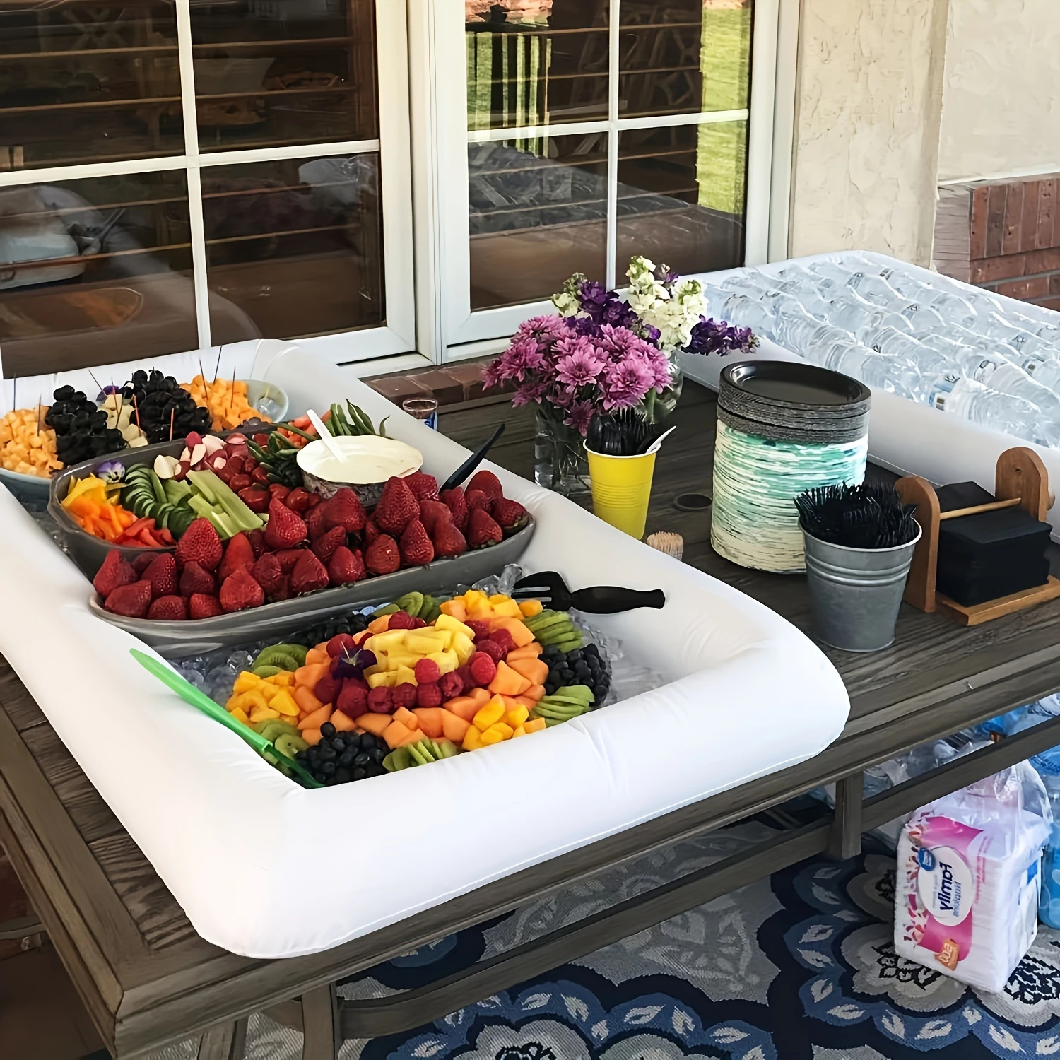 Универсальная надувная сервировка — идеально подходит для вечеринок Bbqs