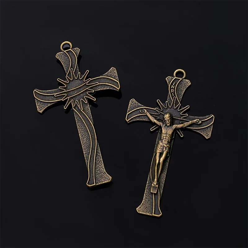 Бесплатная доставка 20 шт./оформление подвеска в виде фигурки Иисуса коннектор
