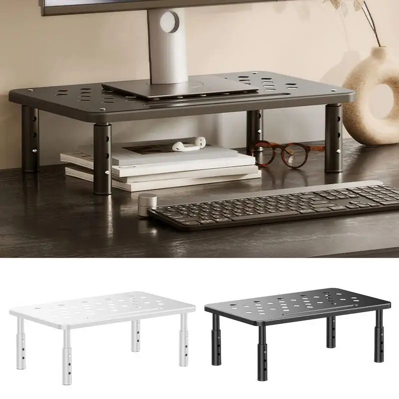 Подставка для монитора с регулировкой высоты и вентиляционными отверстиями