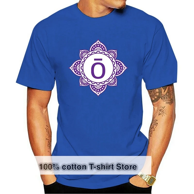 

Модная мужская футболка 2019, женская футболка doTERRA O in Purple Mandala Essential Oil