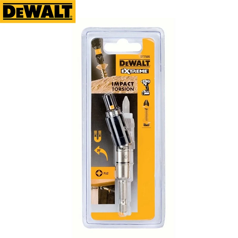 

DEWALT DT7505 DT70518 Extreme Impact Торсионный поворотный держатель наконечника бит Электрический набор отверток Аксессуары для электроинструментов
