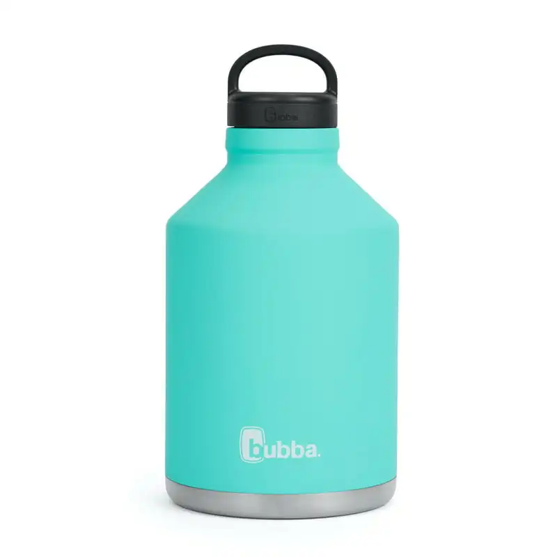 

84 oz Teal Insulated Stainless Steel Water Bottle with Screw