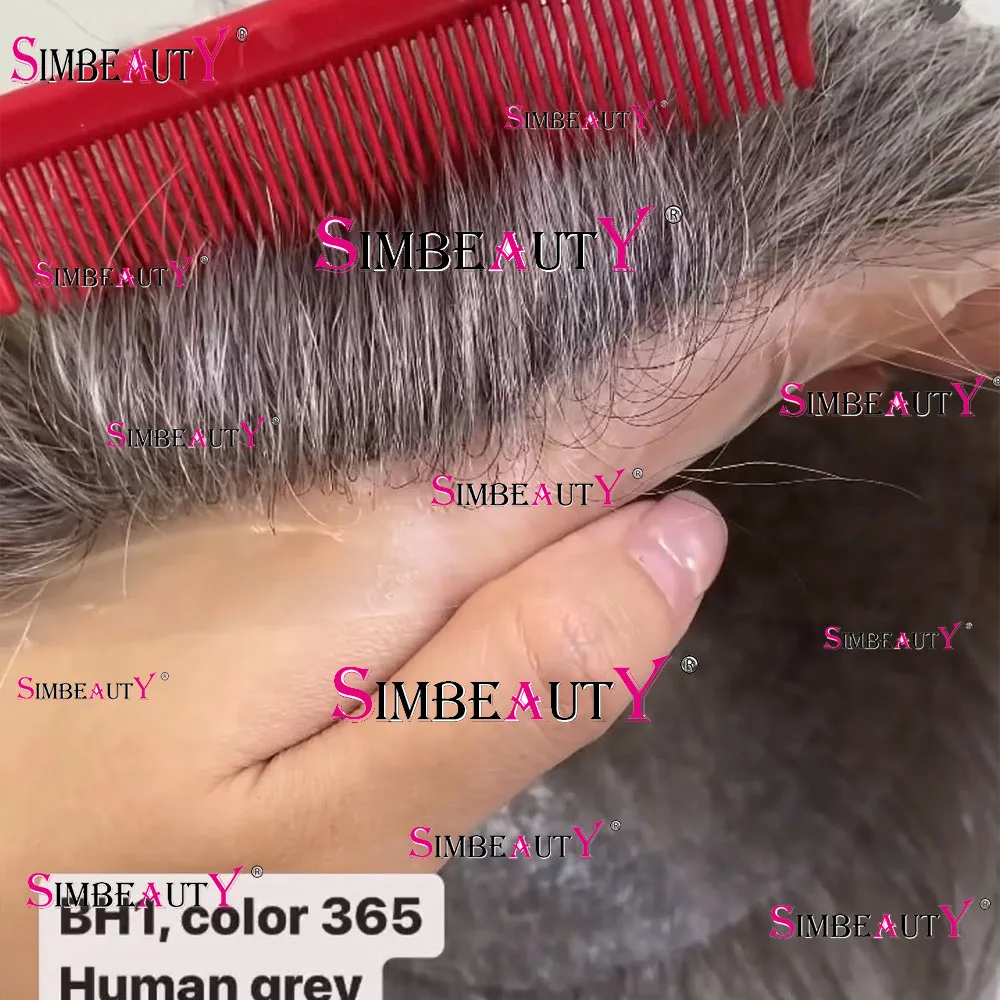 Натуральная линия роста волос серебристо-серый коричневый # 365 1b80 0 02 мм