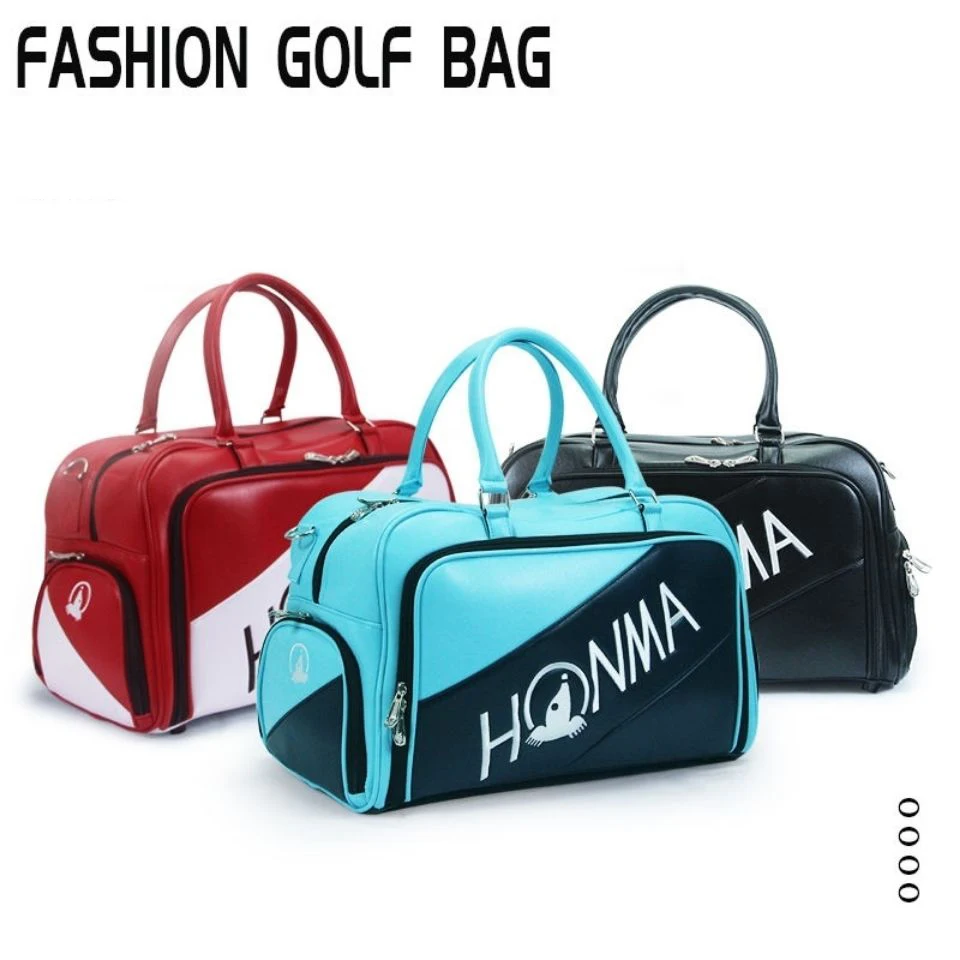 

Новинка 2022, Высококачественная сумка для гольфа, ПУ сумка для одежды для гольфа, 3 цвета на выбор, Сумка с кронштейном, сумка для мяча, износос...