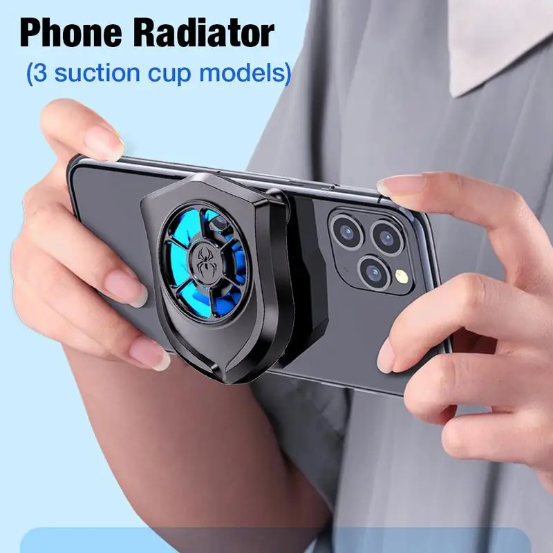 Suction Cup Phone Cooling Fan Usb Powered Radiator Compatibl