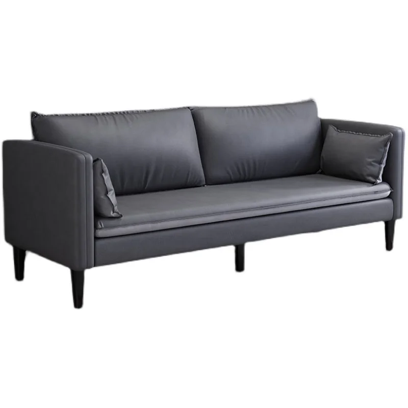Секционный кожаный диван, офисный напольный диван с акцентом, диваны вскандинавском стиле для гостиной, угловой роскошный современный диван,мебель WWH25XP