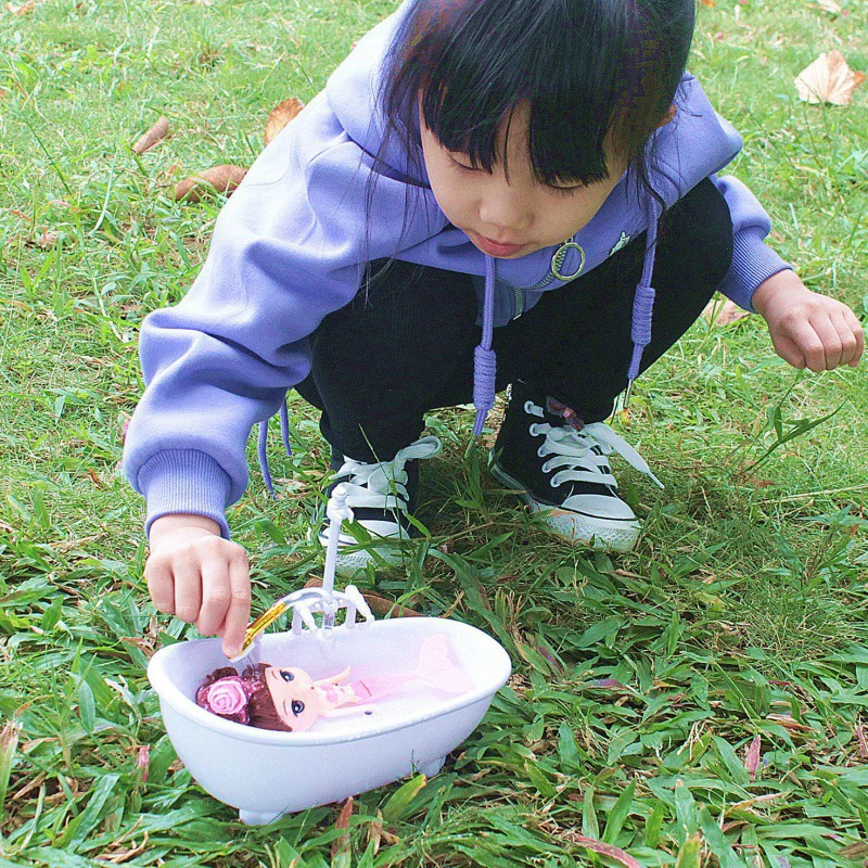 1 шт. 1:6 миниатюрная ЭЛЕКТРИЧЕСКАЯ ВАННА