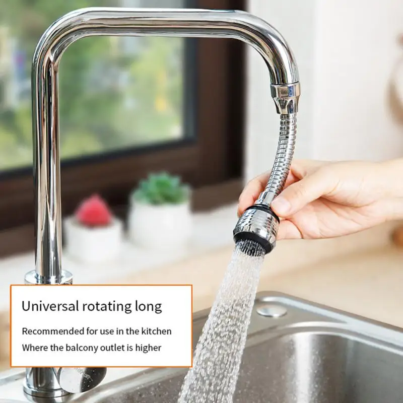 

360 Rotate Kitchen Faucet Water Aerator Diffuser Bubbler Saving Water Filter Head Shower Spout Connector Kitchen Bathroom Tools
