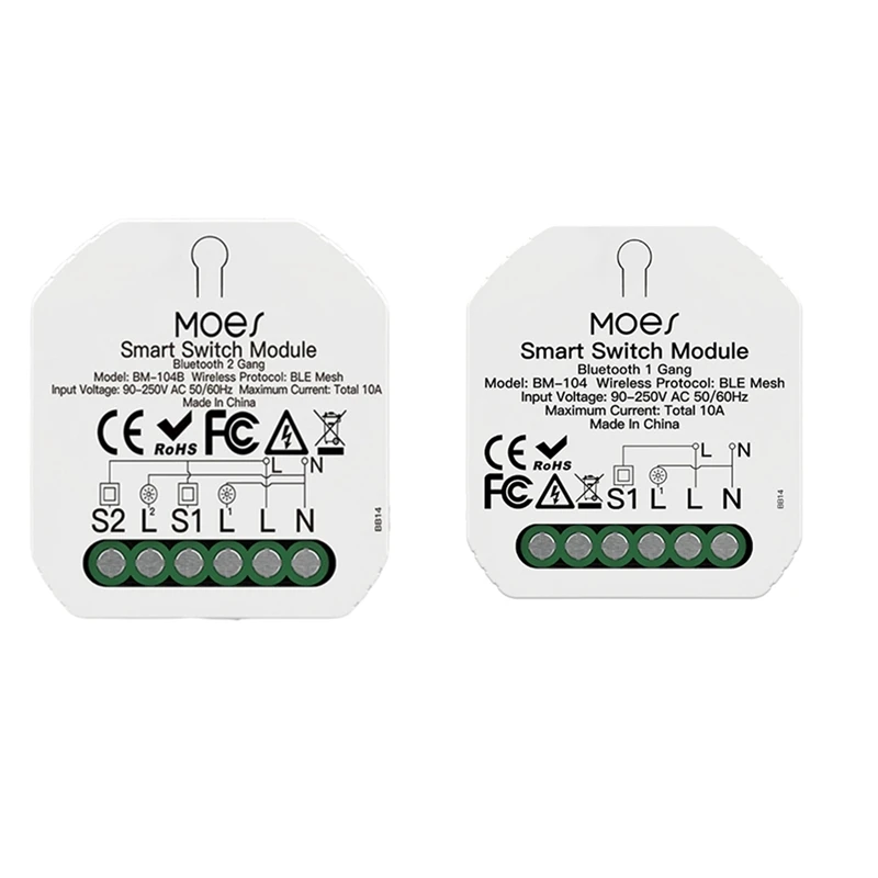 

Tuya Smart Bluetooth Switch Module DIY Light Breaker Smart Life APP Work With Alexa Voice Control