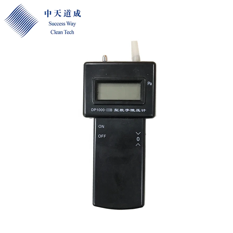 

Air Pressure Digital Micromanometer for Cleanroom Testing
