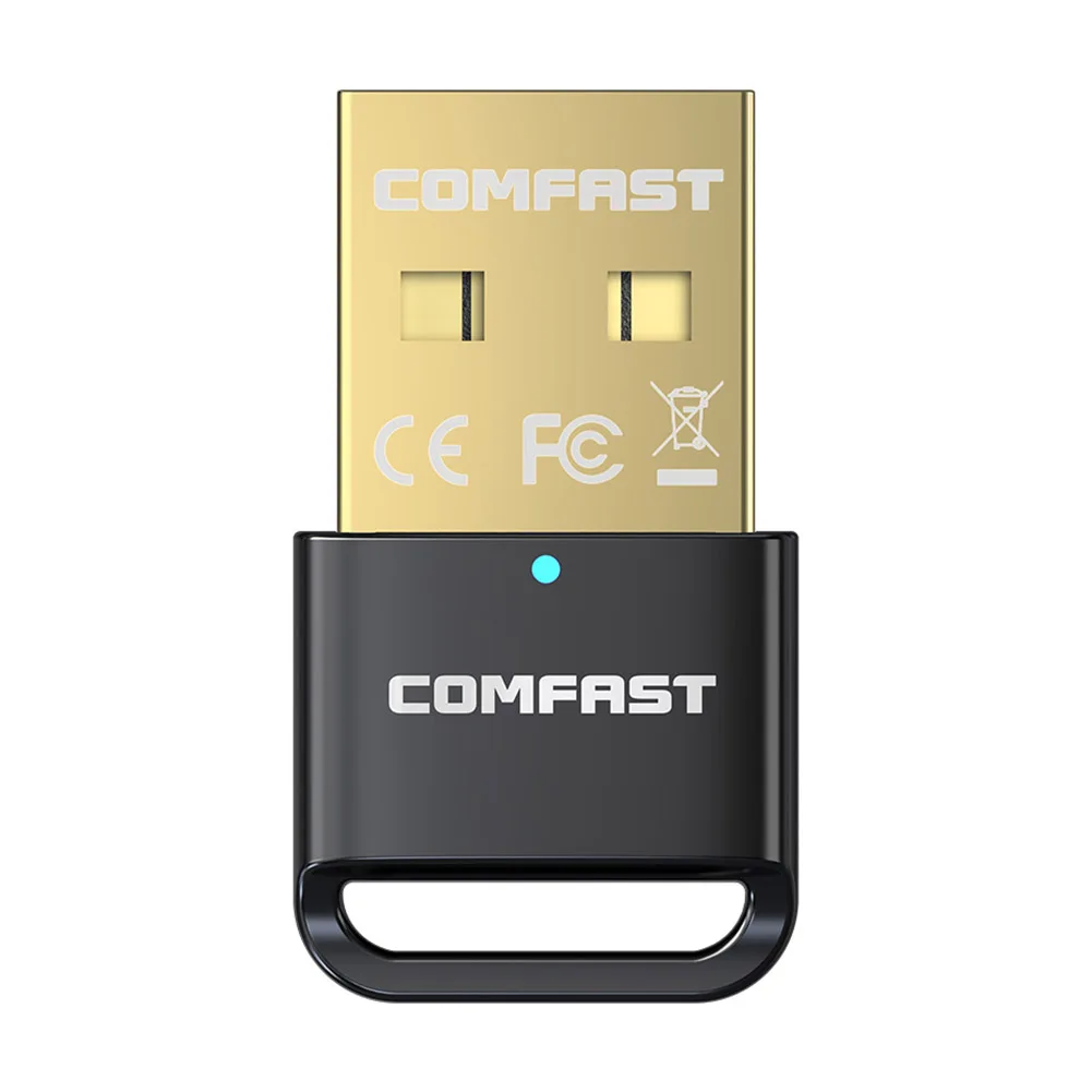 

COMFAST USB Bluetooth-compatible 5.1 Dongle Adapter Plug and Play for PC Laptop Wireless Speaker Audio Receiver USB Transmitter